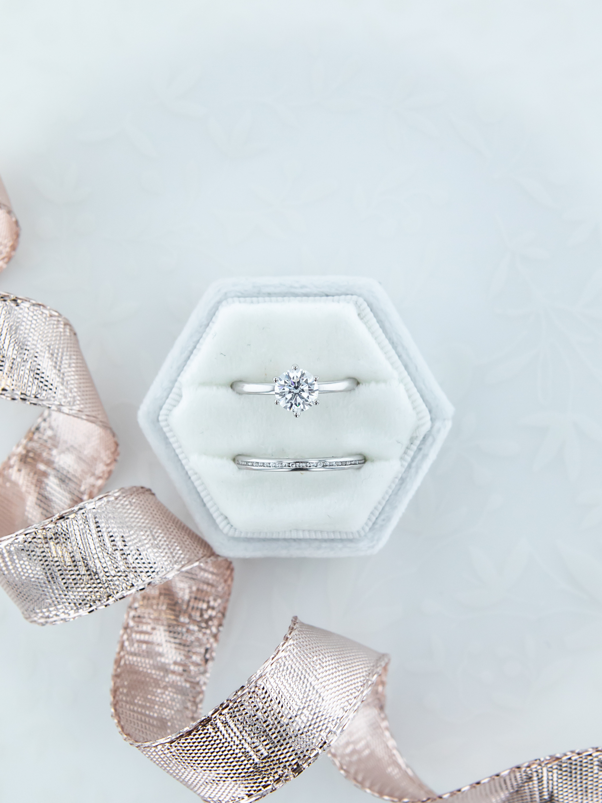 10k Lab Grown Round Diamond Solitaire Ring  - DEF Color, VVS-VS Clarity